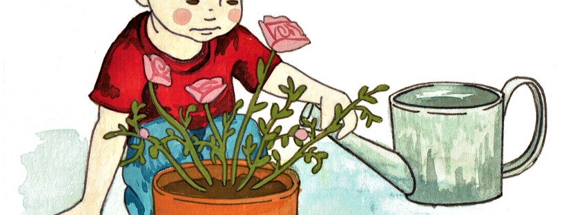 Timmy Gardens, illustration by Courtney Coriell Williams