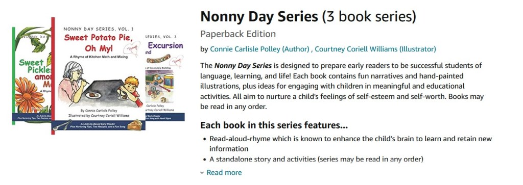 Nonny Day Series (3 book series)